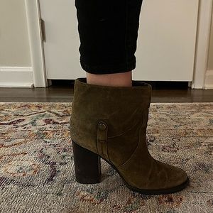 Franco Sarto leather booties
